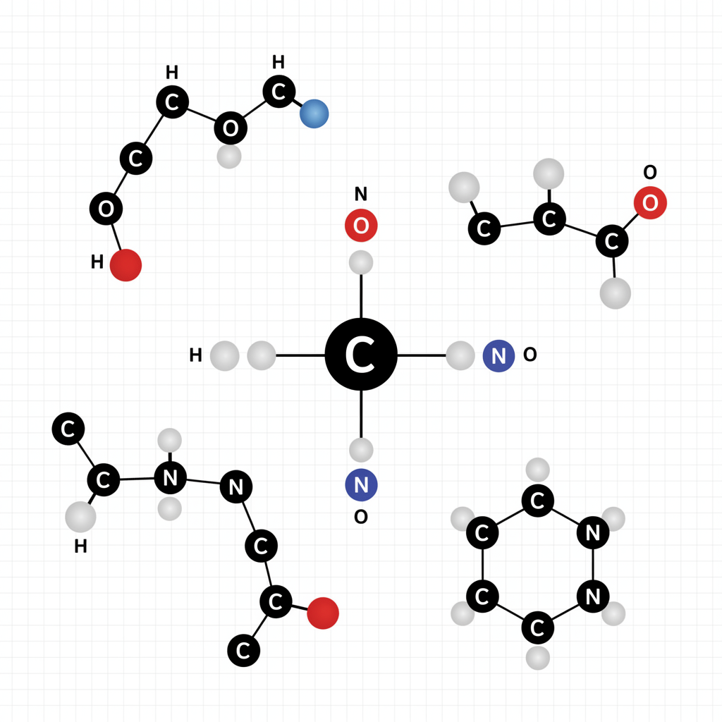Carbon's unique covalent bonds and catenation